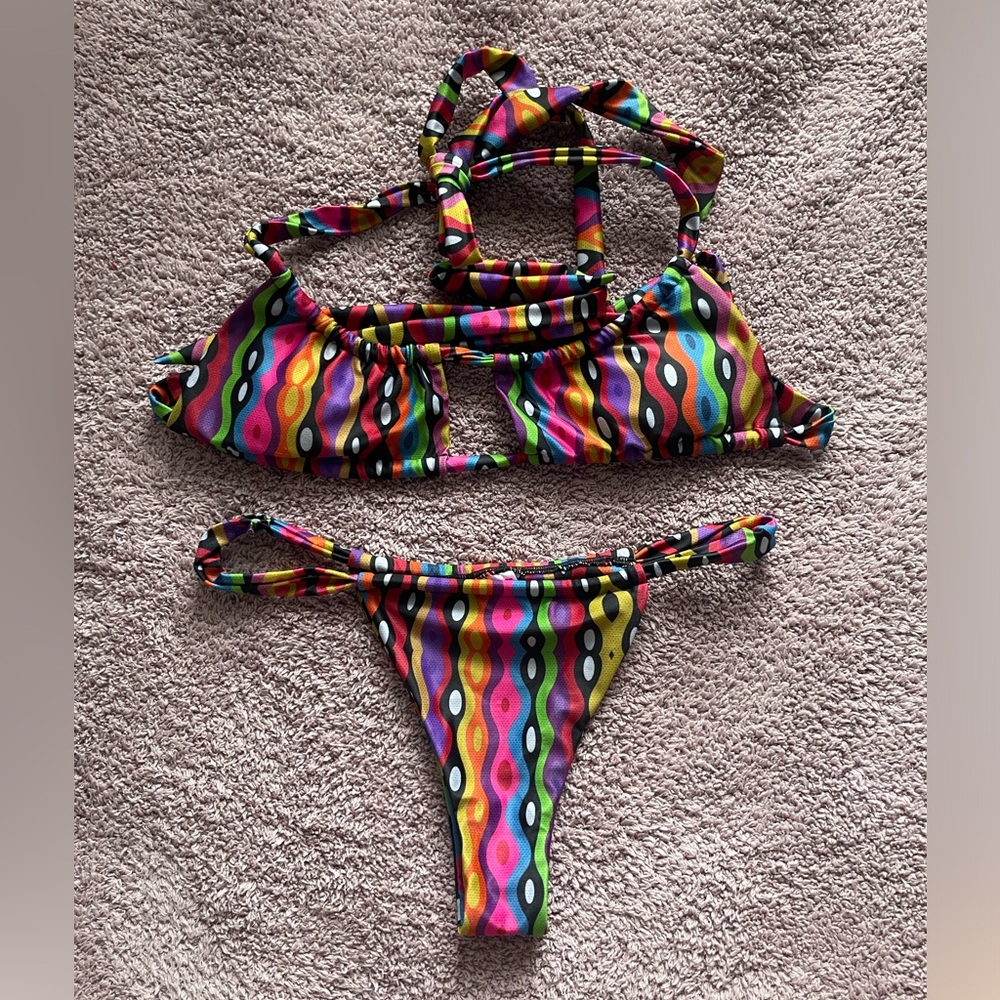 Strawberry Milk Mob Bikini Set